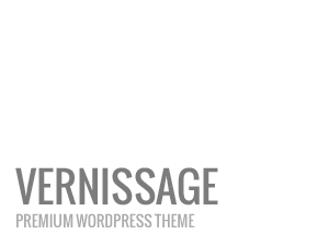Vernissage website example screenshot