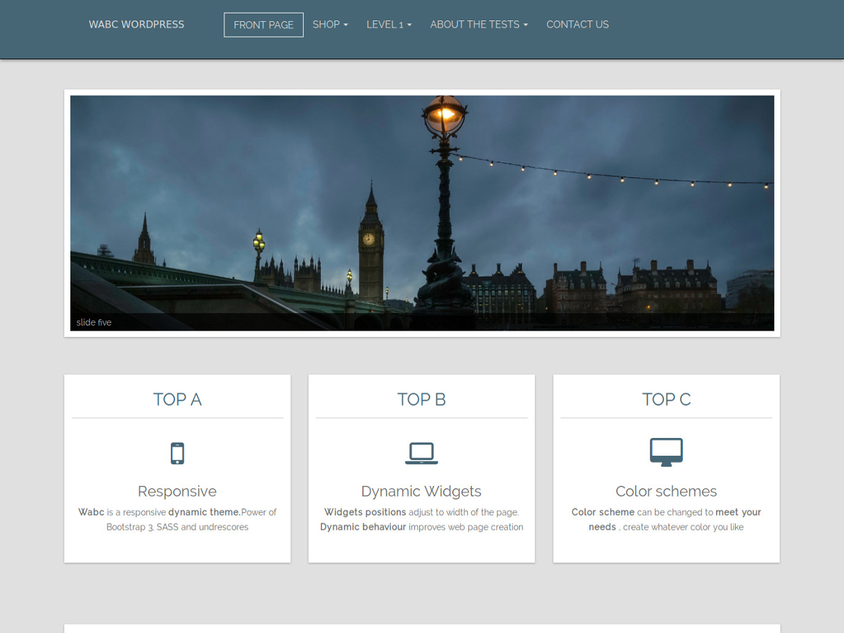 wabc theme websites examples