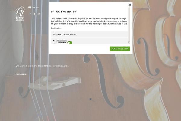 .ericblot.com site used Roua-wp