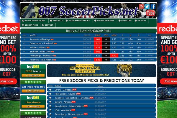 Livescore theme site design template sample