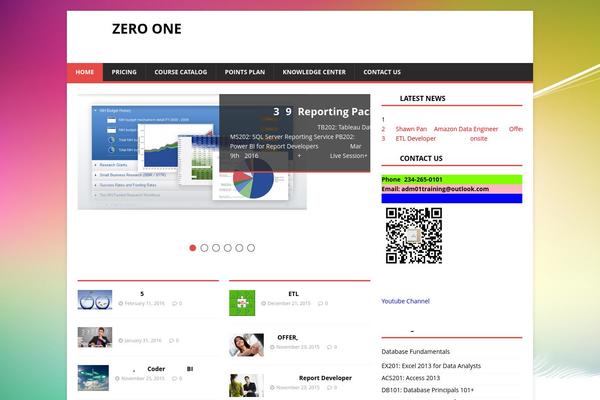 MH Magazine lite theme site design template sample