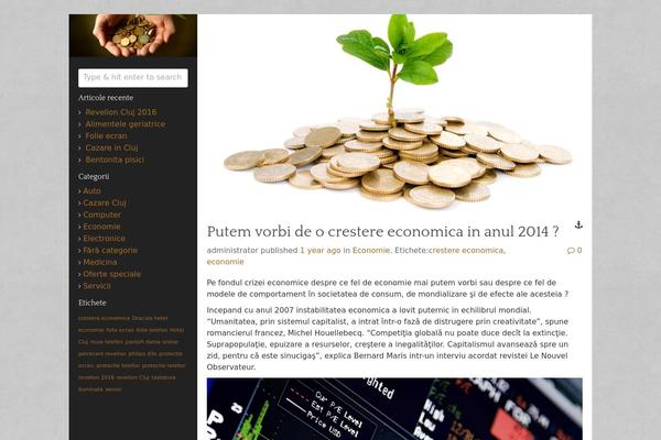 Lean theme site design template sample
