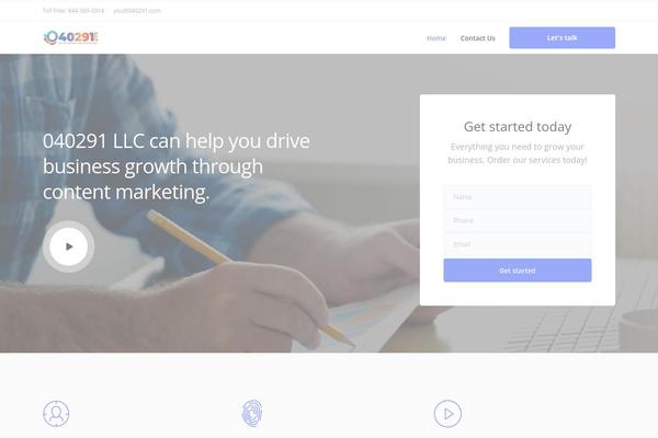 040291.com site used LeadEngine