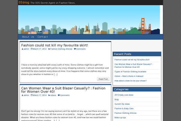 Frontier theme site design template sample