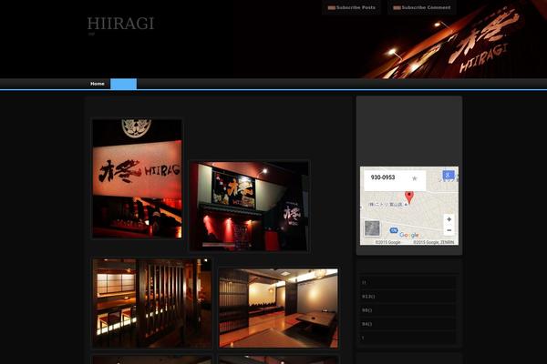 zindi-II theme site design template sample