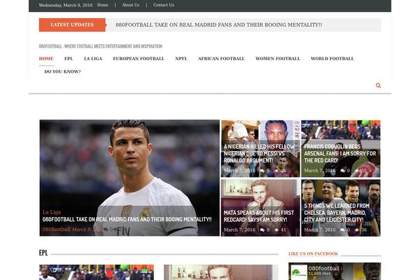 Site using Advanced post slider plugin