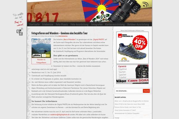 Thewebnews theme site design template sample