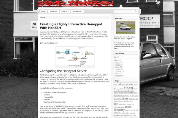 Site using WP Supersized plugin