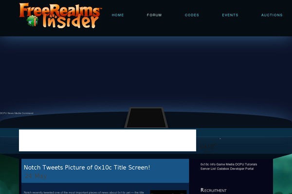Thesis 1.8.4 theme site design template sample