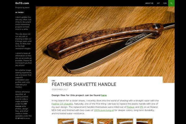 Site using Urvanov-syntax-highlighter plugin