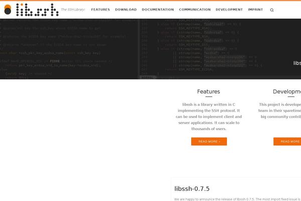 Site using Code Highlight plugin