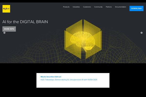 0xdata.com site used H2o2016