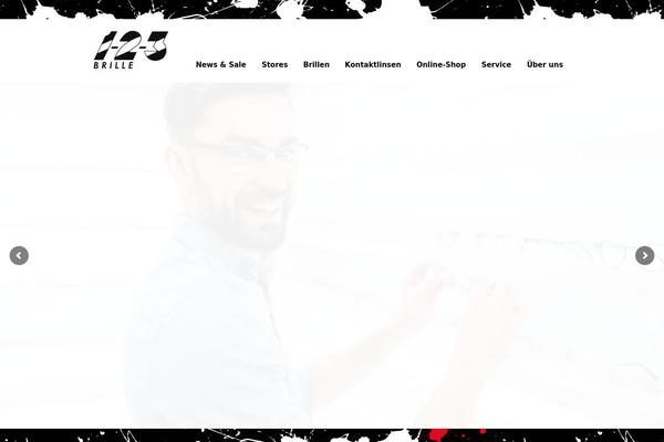 Optometry theme site design template sample