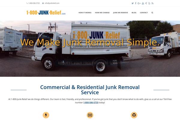 Inspire theme site design template sample