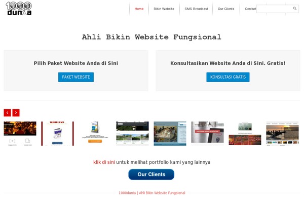 Focusblog theme site design template sample