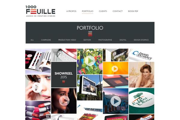 GridStack theme site design template sample