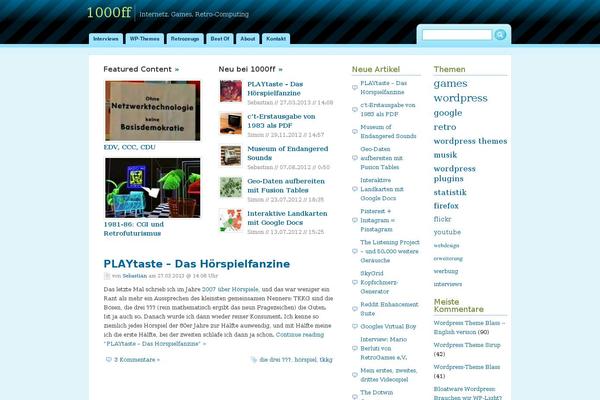 Site using Wp-table plugin