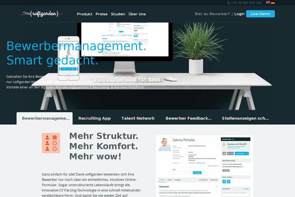 FoundationPress theme site design template sample