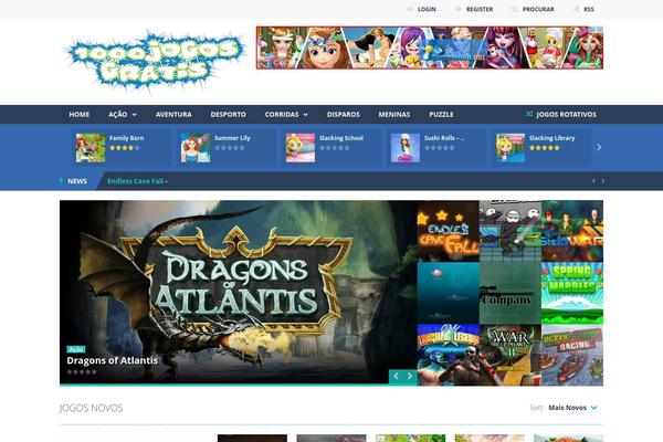 Myarcadetheme theme site design template sample