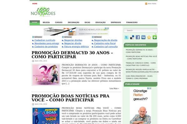 Wire News theme site design template sample