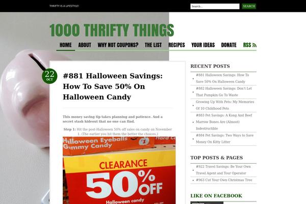 Bueno theme site design template sample