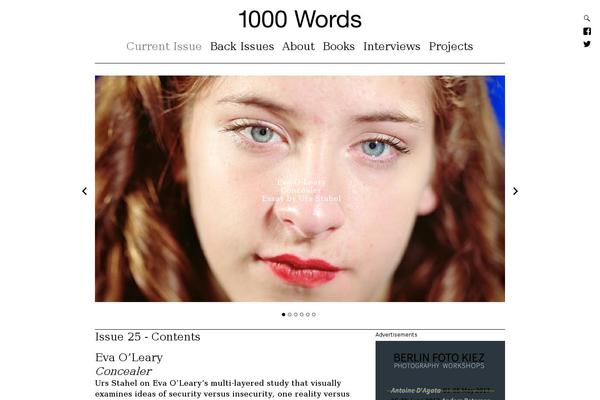 1000wordsmag.com site used Onethousand