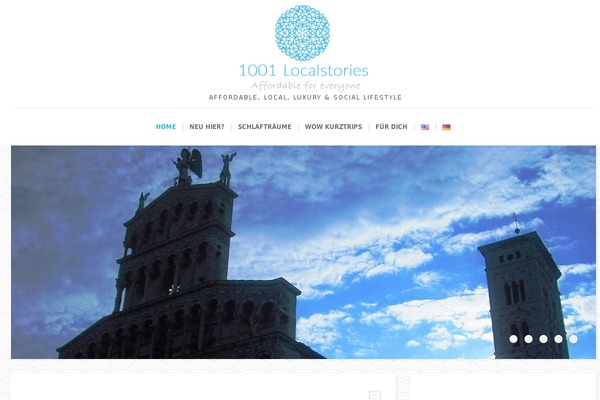 BuzzBlog theme site design template sample
