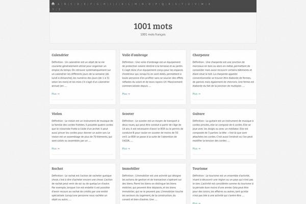 Emphaino theme site design template sample