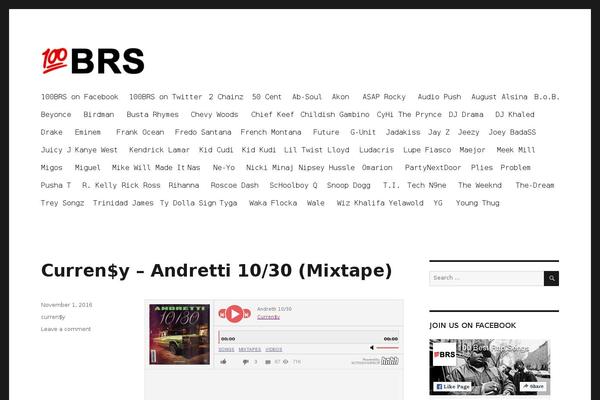 Twenty Sixteen theme site design template sample