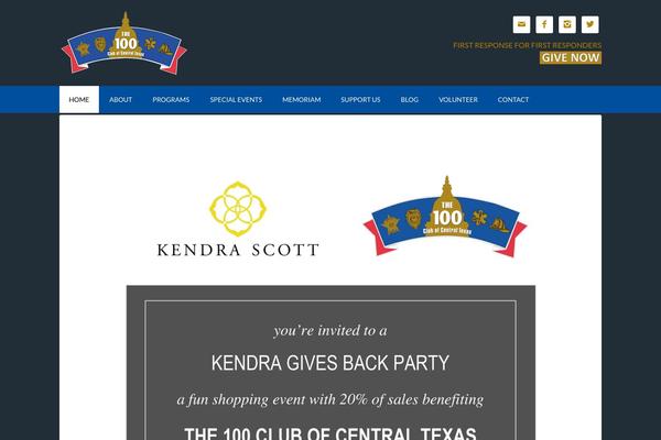 Outreach Pro theme site design template sample