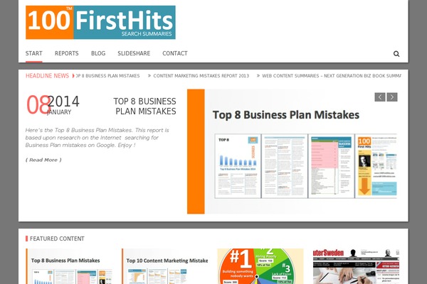 Realnews theme site design template sample