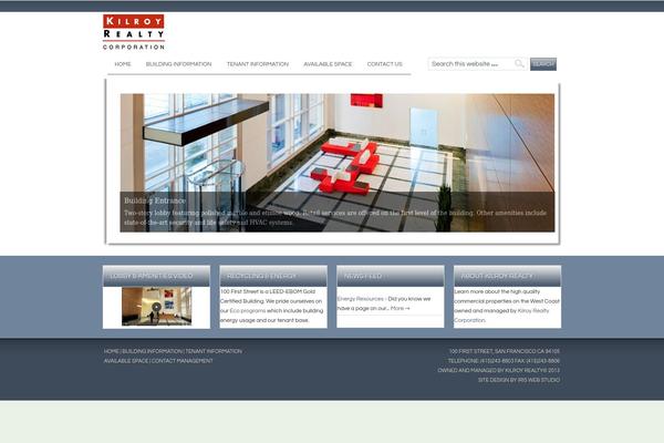 Outreach theme site design template sample