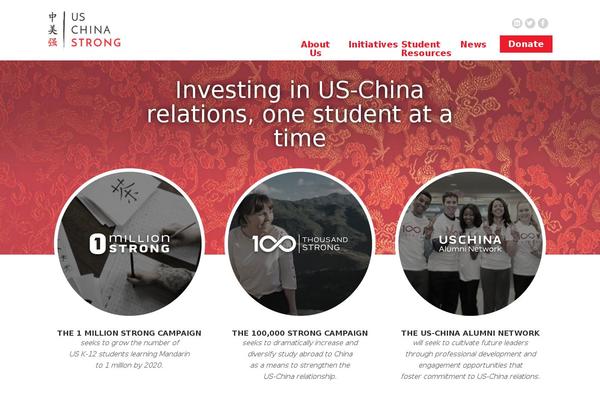100kstrong.org site used Fullfeature-wp