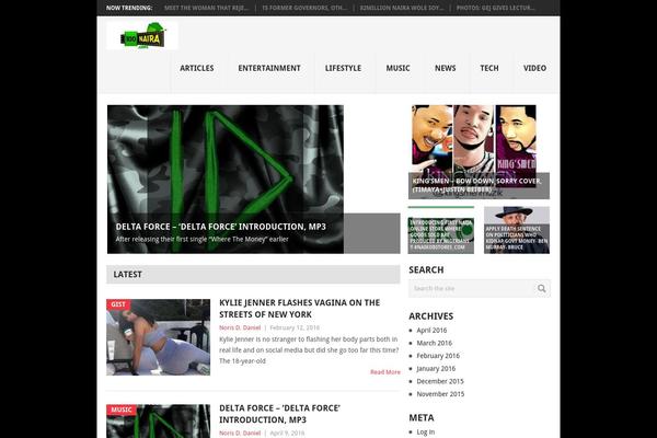 Point theme site design template sample
