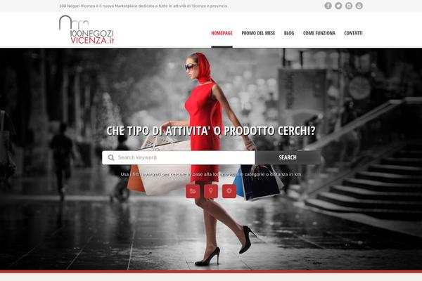 Directory2 theme site design template sample