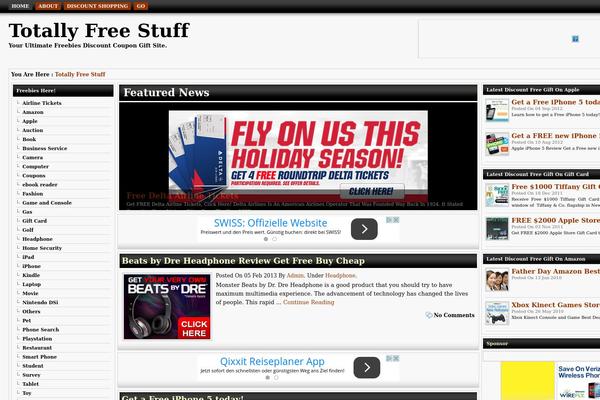 101freebie.com site used Charmer