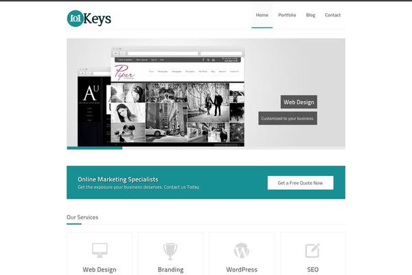 Crevision theme site design template sample