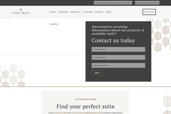 Bridge theme site design template sample