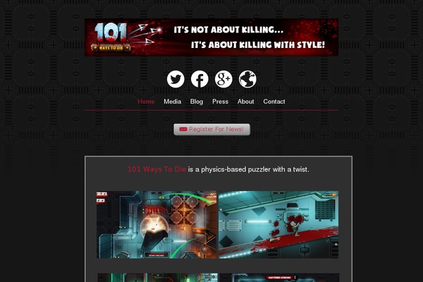 Decode theme site design template sample
