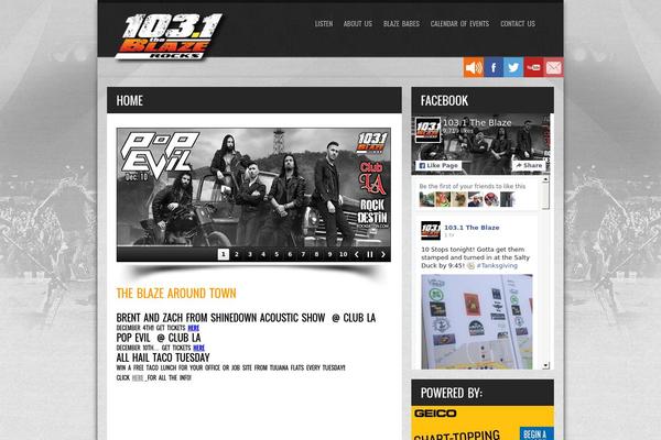 Rockit theme site design template sample