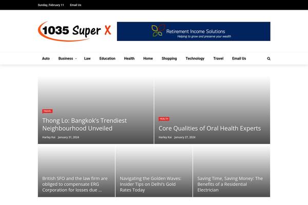 Site using Expanding Archives plugin