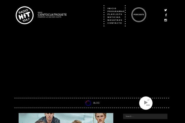 Sonik theme site design template sample