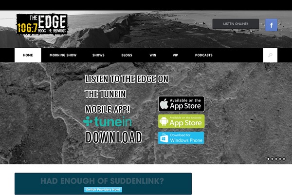 Vantage theme site design template sample