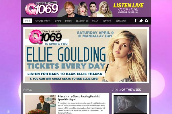 Soundwave theme site design template sample
