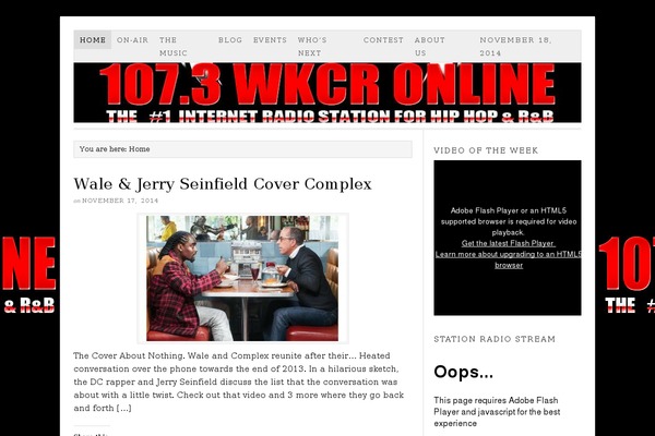 1073wkcr.com site used Adaptation