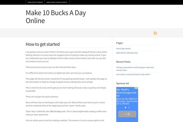 Wp Brilliance theme site design template sample