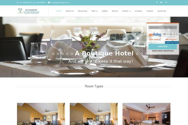 Site using Sliding Enquiry Form plugin