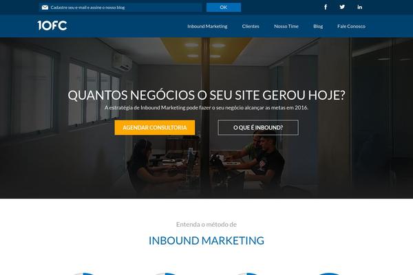 10fc.com.br site used White-theme