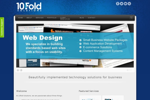 Alyeska theme site design template sample