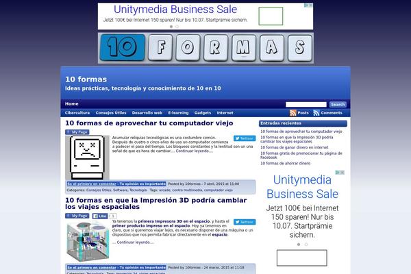 HeatMap Adsense Theme theme site design template sample